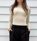 Meshki cream long sleeve bodysuit - Image 1