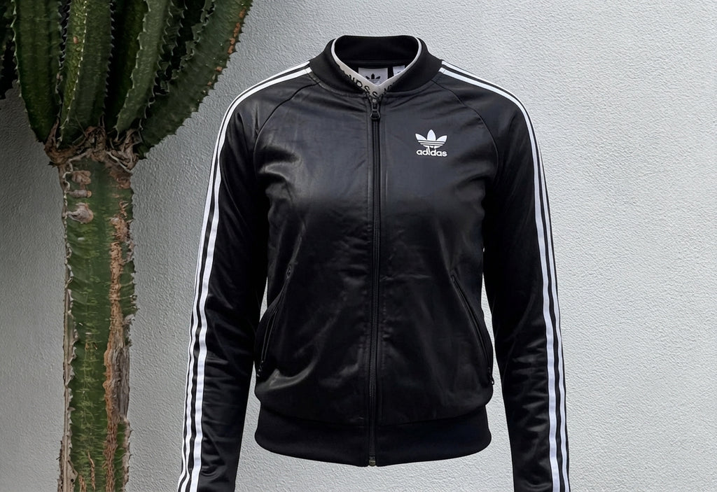 Adidas Originals Women's Satin SST Track Jacket Black - Image 1
