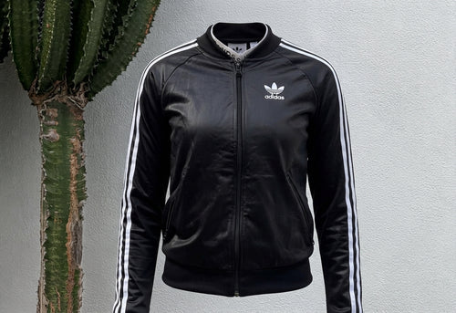 Adidas Originals Women's Satin SST Track Jacket Black - Image 1