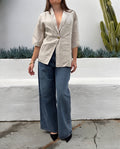 Dissh resort linen top - Image 1