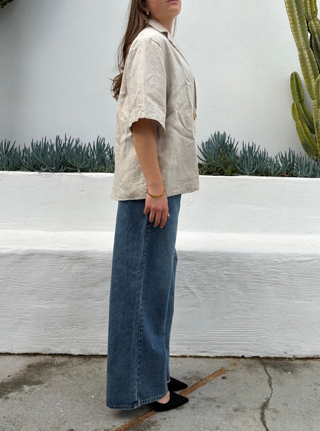Dissh resort linen top - Image 4