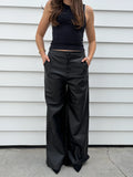 Kookai Classic Black Sleeveless Crew Neck Tank Top - Image 1
