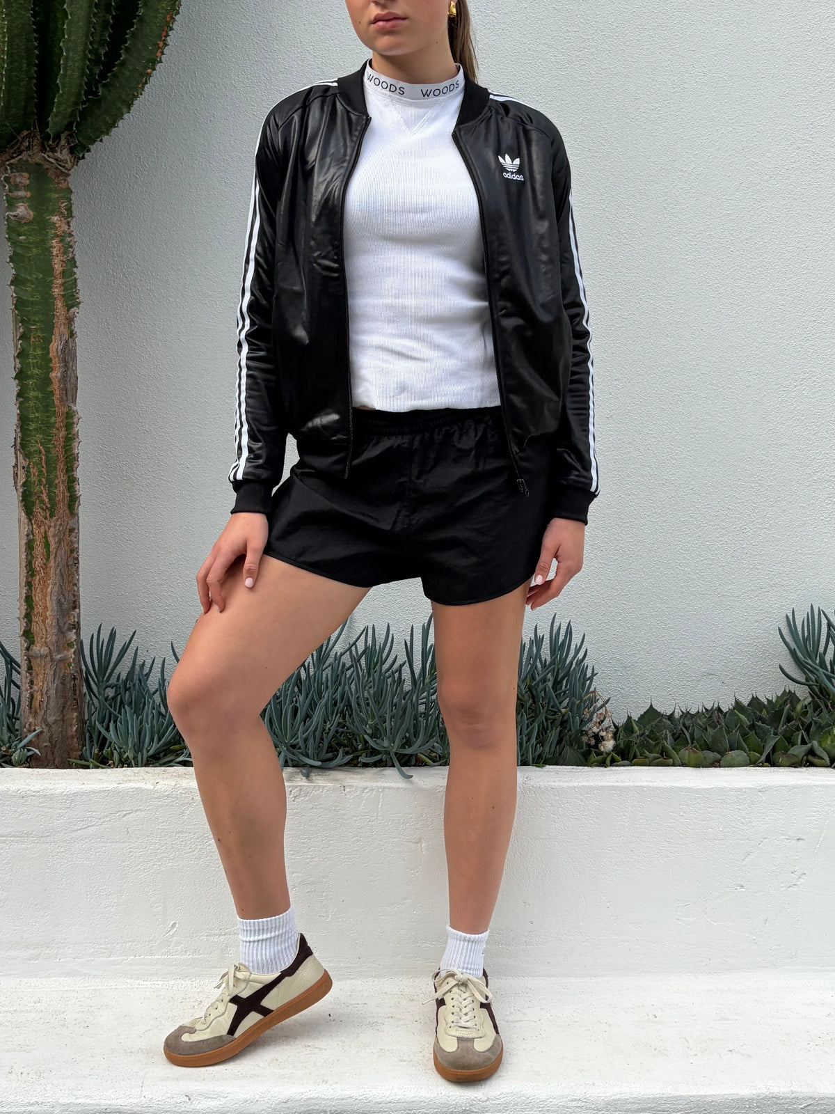 Adidas Originals Women's Black M20 Shorts - Image 2