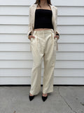 Bayse Cream Tailored Trouser - Image 1