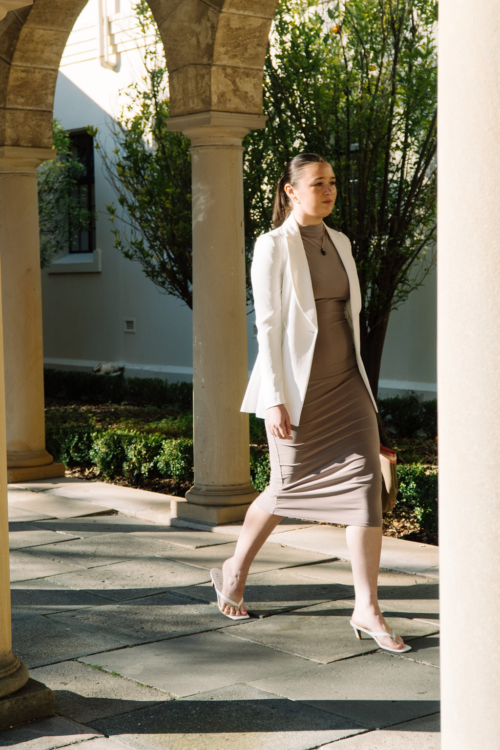 Wilfred Bodycon Midi dress