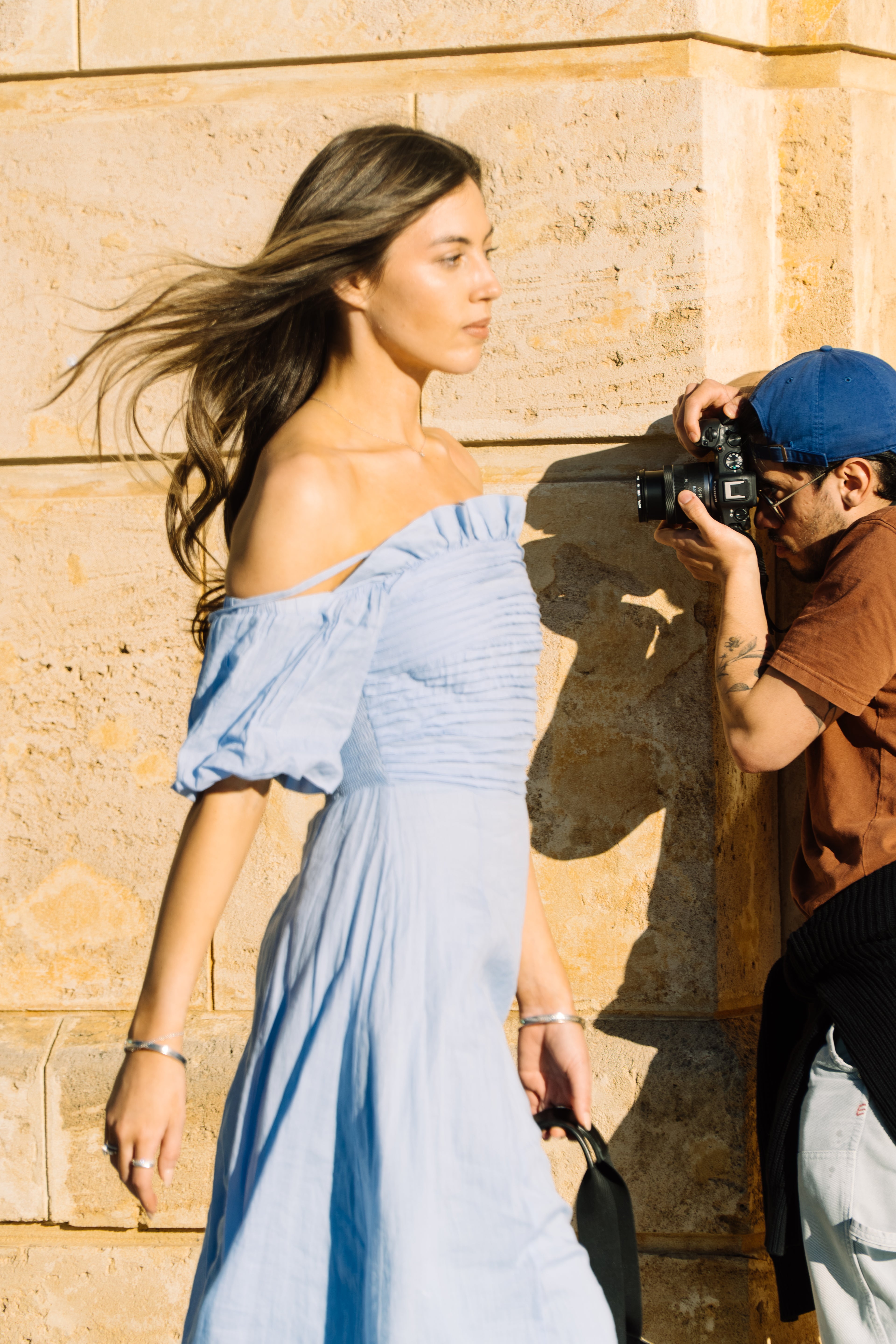 Morrison baby blue maxi dress