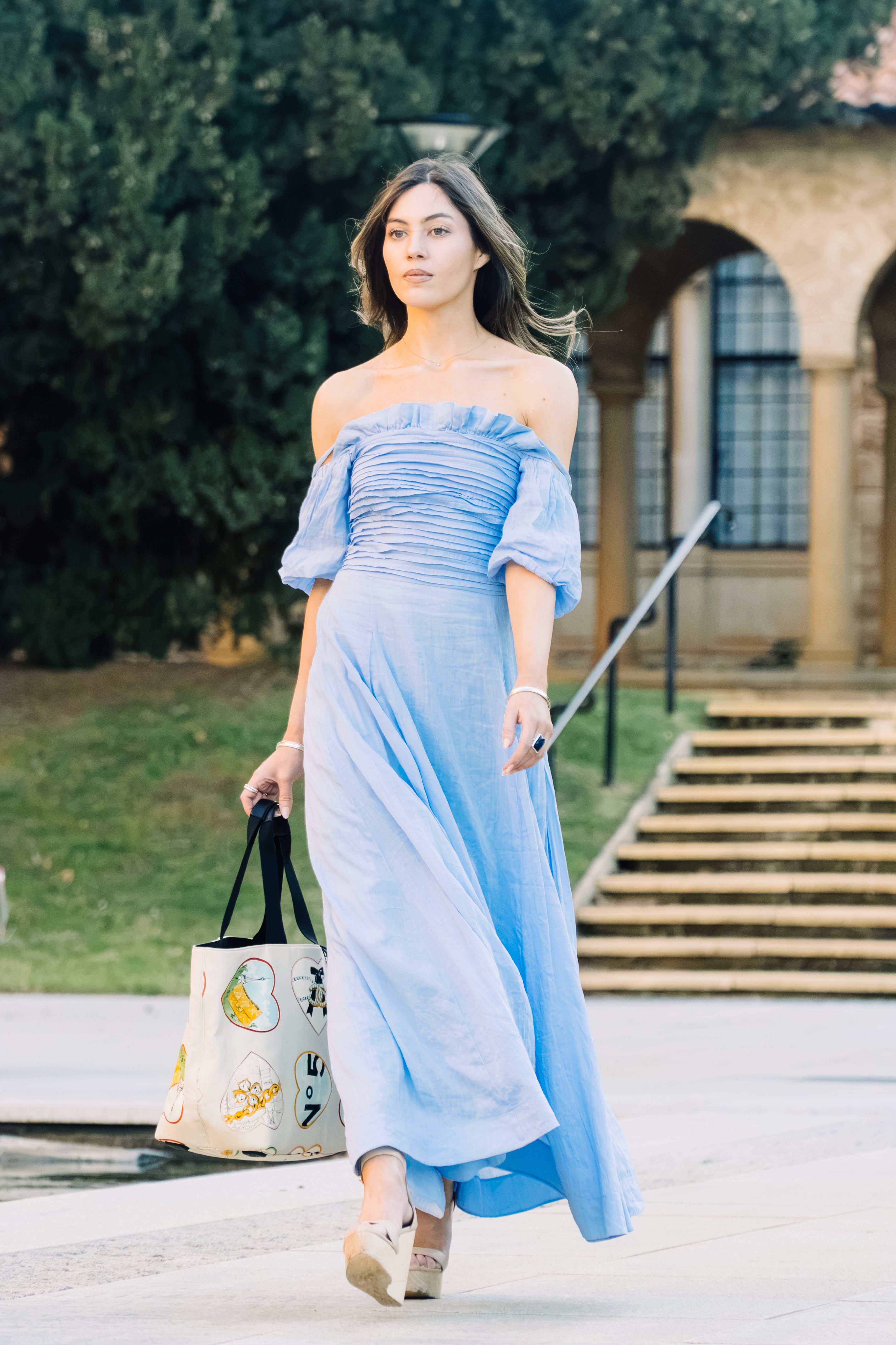Morrison baby blue maxi dress