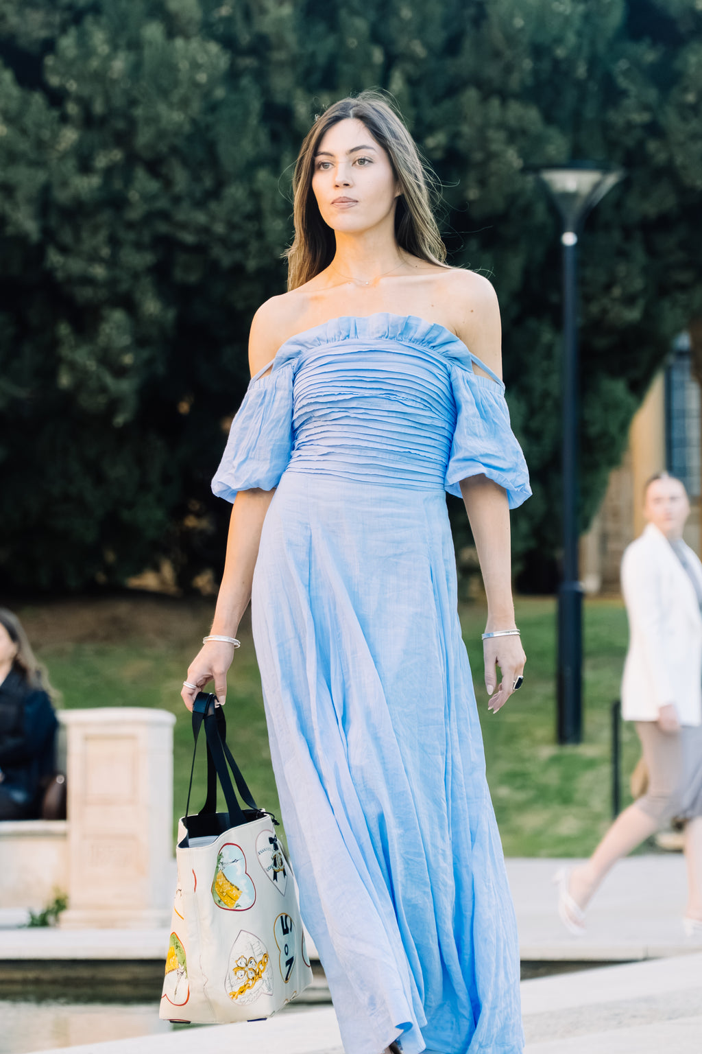 Morrison baby blue maxi dress