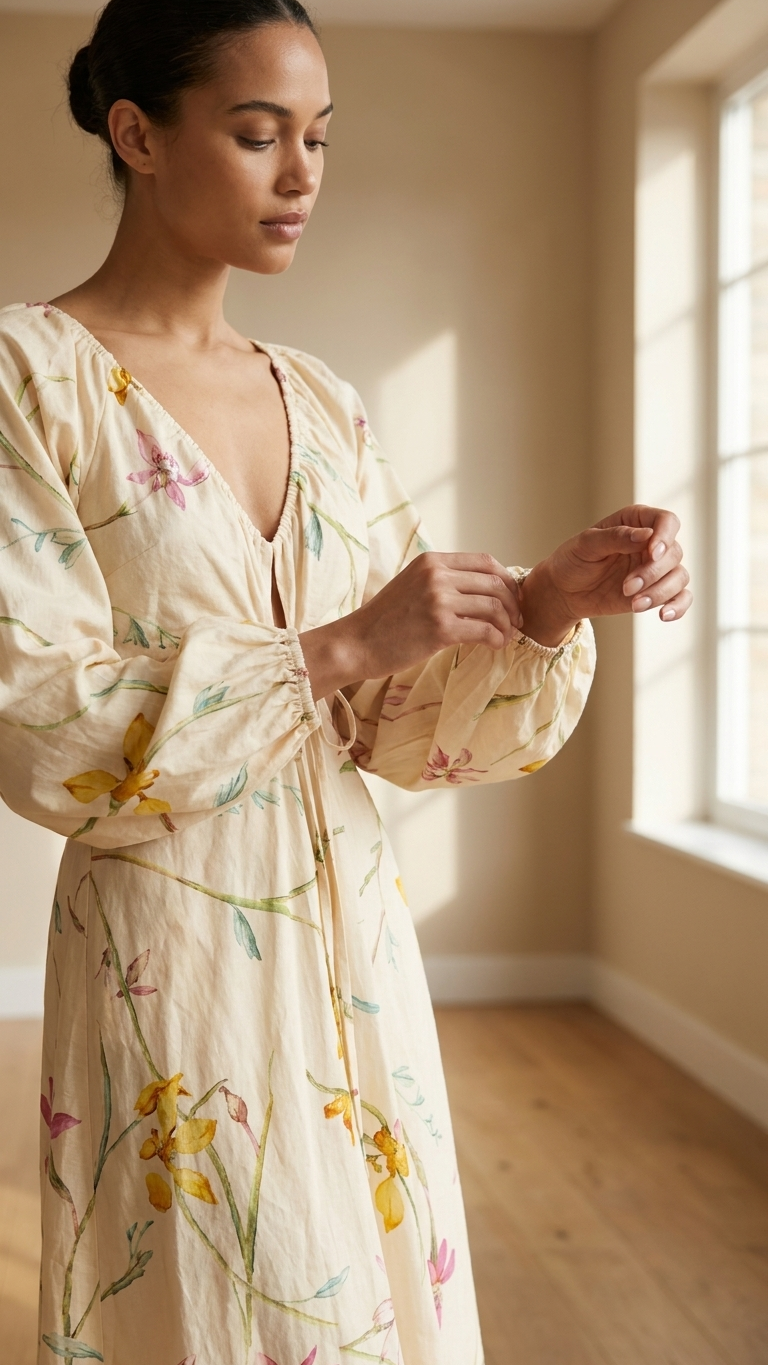 Silent Lover Floral Maxi Dress