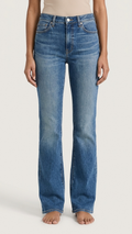 Nili Lotan Celia High-Rise Slim Flare Bootcut Jeans
