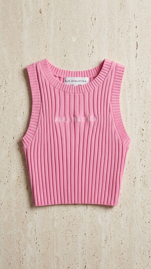 AJE Atheltica Hot pink crop