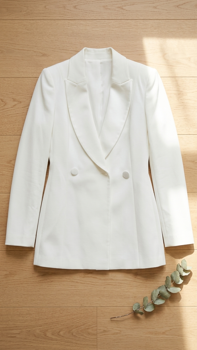 Kookaî White blazer