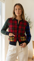 Polo Ralph Lauren Checkered Cardigan