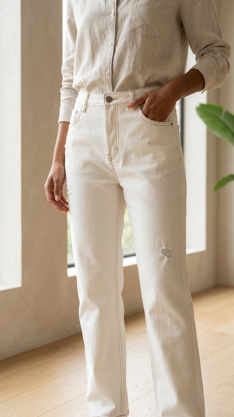 One Teaspoon white jeans